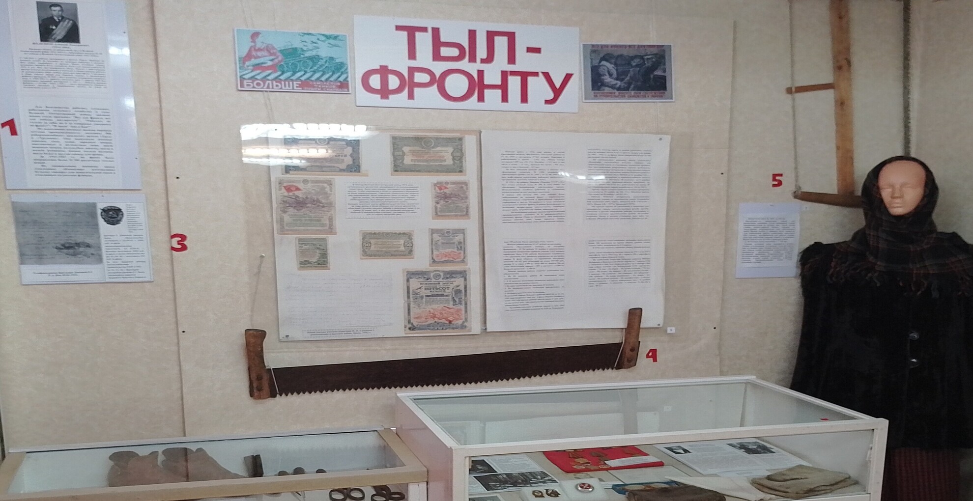 Музейное занятие с элементами интерактива «Костромская область фронту»