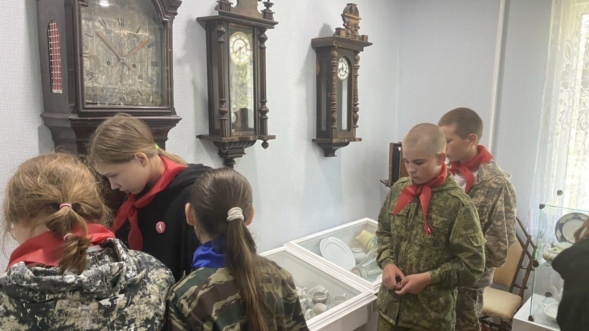 Движение Первых Парфеньевского района посетили музей