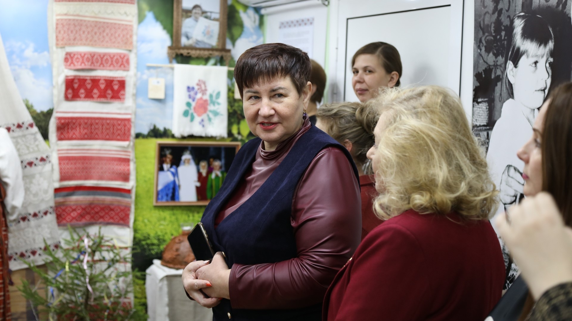 Открытие выставки «Пусть стелется вам судьба полотенцами»